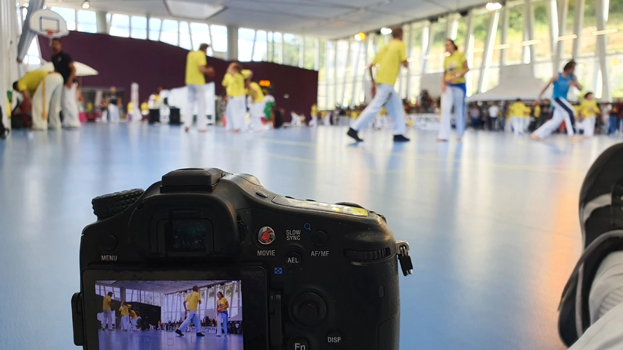 Backsatge photo Festival Capoeira Bonnières sur Seine - Photographe Rev'Eure