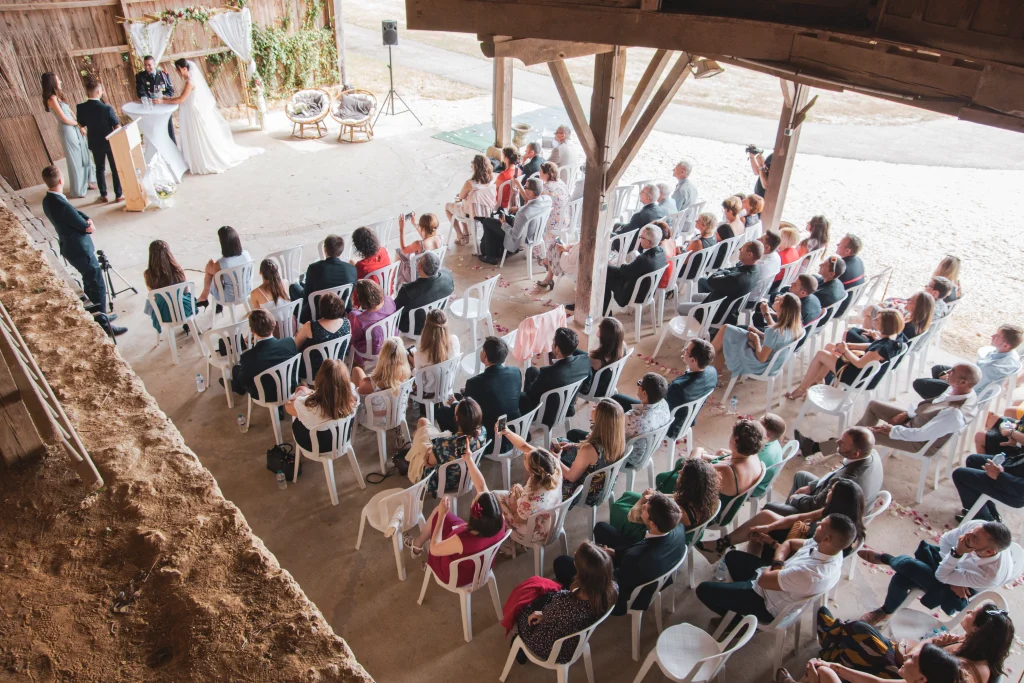Cérémonie laïque mariage champêtre - Photographe Rev'Eure 27 -76