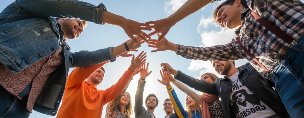 Photo groupe Team building, cohésion de groupe - Rev'Eure 27