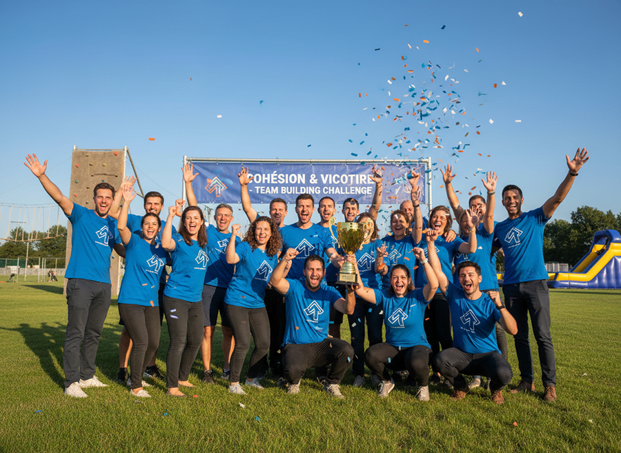 Photo séminaire soirée Team building sport entreprise Rouen - Rev'Eure Photographe 27