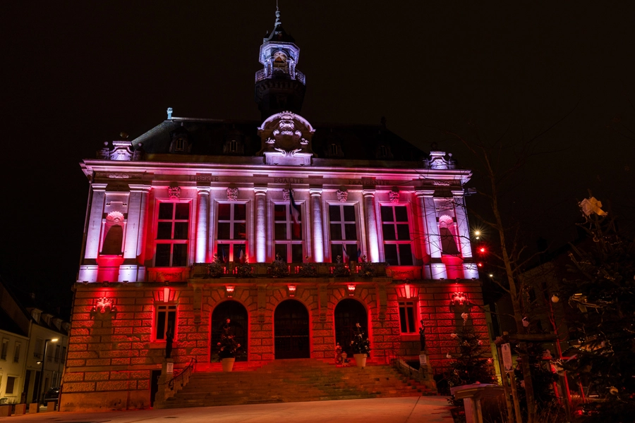 Ville de Vernon 27 Eure Mairie mise en lumière - Rev'Eure photographe & vidéaste