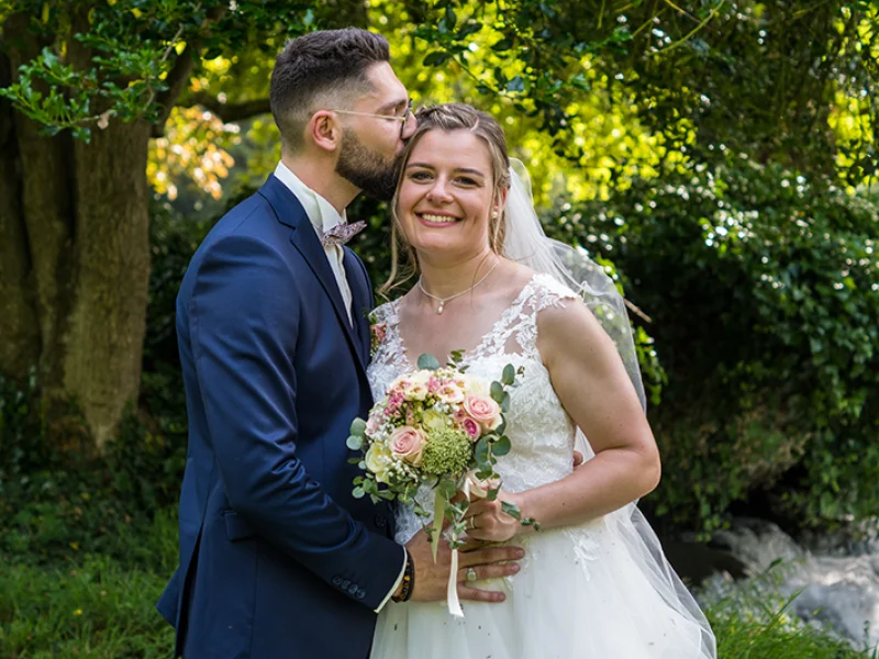 Mariage photo couple mariés au château d'Acquigny Eure 27
